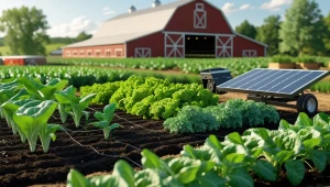 organic farming in USA