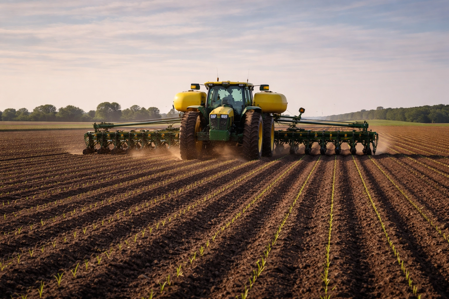 Midwest Corn Planting