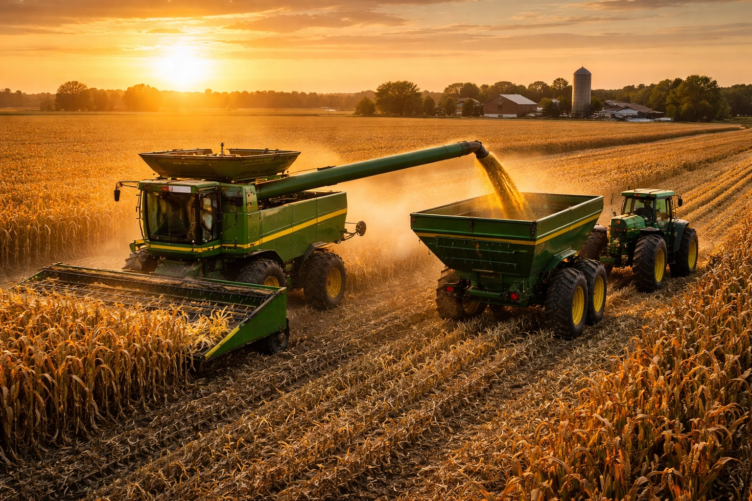 combine harvester maintenance