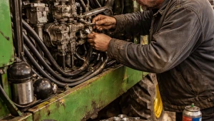 combine harvester maintenance